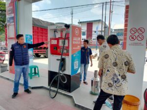 Satreskrim Gencar Sidak SPBU dan SPBE, Kali ini di Wilayah Kecamatan Pati Kota dan Margorejo