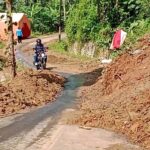 Sebanyak 4 Rumah Di Punggelan Banjarnegara Tertimbun Akibat Tebing Longsor