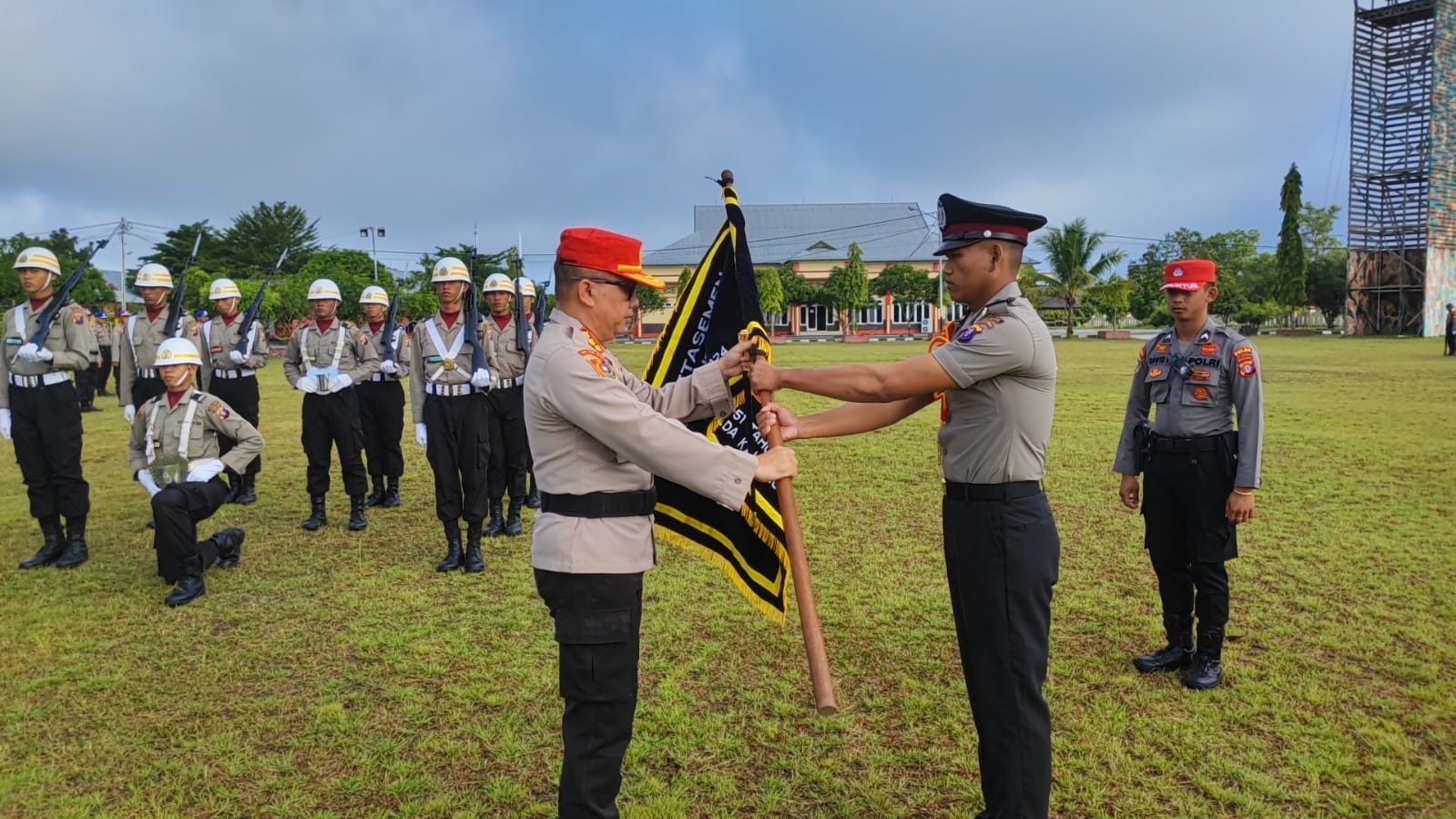 Sebanyak 50 Siswa Diktuk Bintara Polri Spn Polda Kalteng Resmi