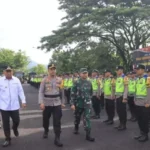 Selama Pam Arus Mudik, Polres Jembrana Terapkan Patroli Pagar Betis