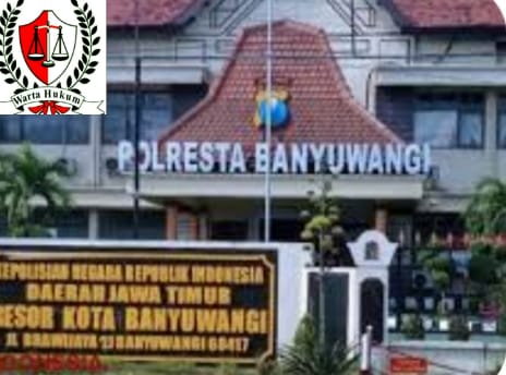 Seorang Suami Tersangka Kasus Kdrt Ditahan Di Mapolresta Banyuwangi