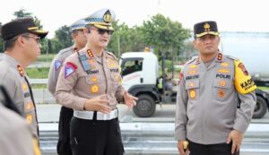 Siap Difungsikan saat Mudik,  Kapolda Jateng Cek Kesiapan Tol Fungsional Solo-Jogja