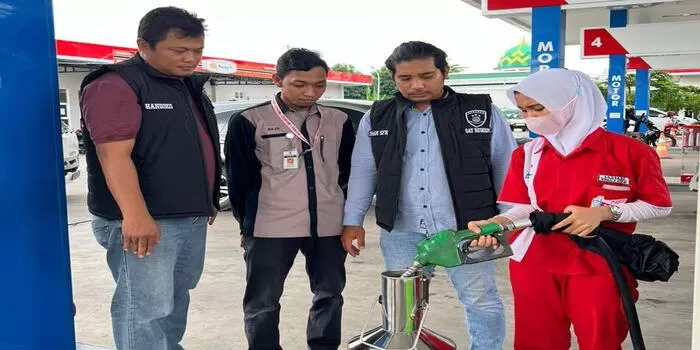 Sidak Sejumlah Spbu Di Jepara, Tim Gabungan Antisipasi Kecurangan Bbm