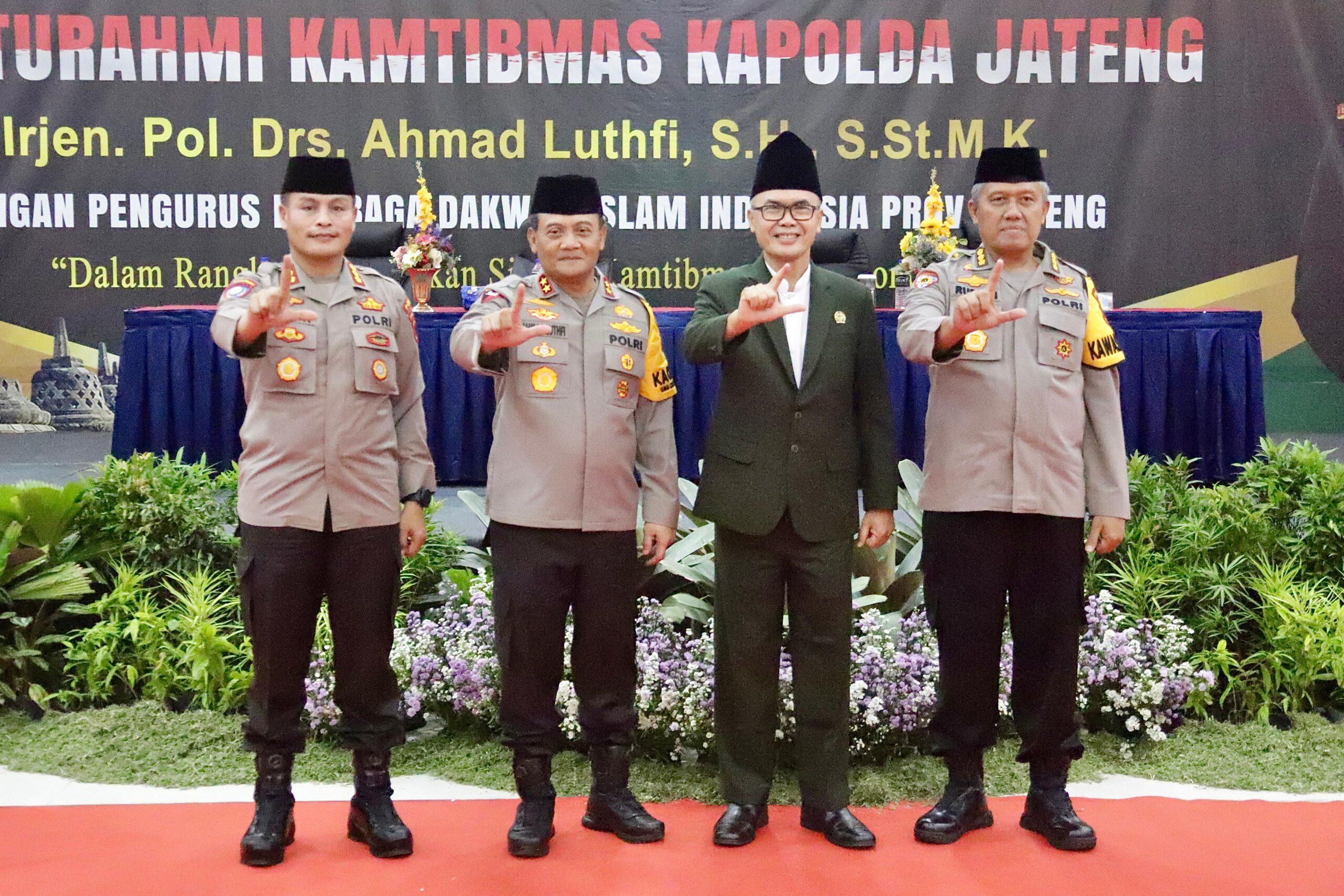 Silaturahmi Dengan Pengurus Ldii Jateng, Kapolda Jateng Bersinergi Jaga Kamtibmas