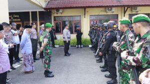 TNI-Polri di Rembang Jamin Keamanan Mudik Lebaran Idul Fitri