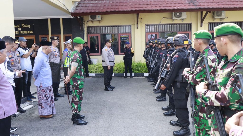 Tni Polri Di Rembang Siap Beri Pengamanan Mudik Lebaran