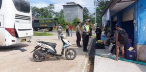 Personil Polres Lamandau Gelar Patroli Rutin Cegah Tindak Kriminal