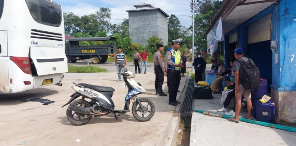 Tingkatkan Patroli, Personil Gabungan Polres Lamandau Antisipasi Kejahatan