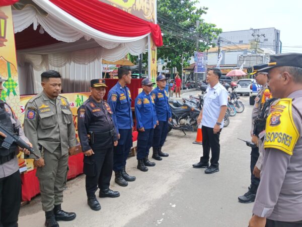 Tingkatkan Pengawasan, Tim Wasops Itwasda Polda Kalteng Kunjungi Pos Pengamanan