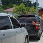 Turun Langsung, Dirlantas Polda Aceh Imbau Pemudik Siapkan Saldo Cukup