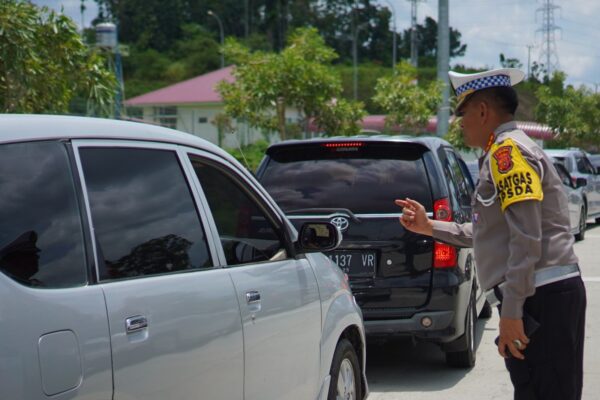 Turun Langsung, Dirlantas Polda Aceh Imbau Pemudik Siapkan Saldo Cukup