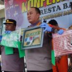 Ungkap peredaran gelap narkoba, polresta banyuwangi amankan 6,4 kilogram sabu