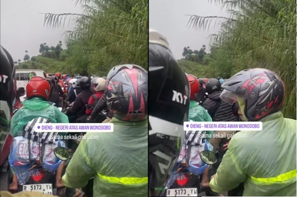 Viral! Penampakan Kawasan Wisata Dieng Wonosobo yang Macet Total  Artikel ini telah diterbitkan di halaman SINDOnews.com pada Senin, 22 April 2024 – 03:30 WIB oleh Wiwie Heriyani dengan judul “Viral! Penampakan Kawasan Wisata Dieng Wonosobo yang Macet Total”. Untuk selengkapnya kunjungi: https://lifestyle.sindonews.com/read/1363191/156/viral-penampakan-kawasan-wisata-dieng-wonosobo-yang-macet-total-1713711854  Untuk membaca berita lebih mudah, nyaman, dan tanpa banyak iklan, silahkan download aplikasi SINDOnews. – Android: https://sin.do/u/android – iOS: https://sin.do/u/ios – Progresif