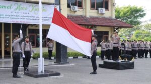 Pagi Ini, Wakapolres Rembang Pimpin Upacara Hari Kesadaran Nasional