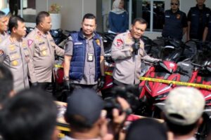 Pengiriman 80 Motor Bodong dari Semarang ke Vietnam di Ungkap Polda Jateng