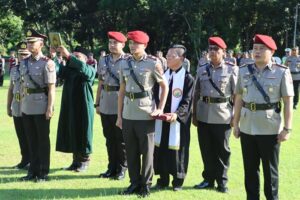 Sertijab Tiga Perwira Digelar Polres Lamandau