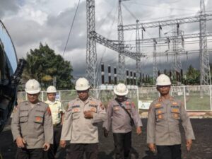 DITPAMOBVIT POLDA JATIM LAKSANAKAN PATROLI GARDU INDUK PLN GIRI