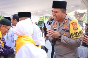 Acara Pelepasan Jamaah Calon Haji Kloter Sub- 71 Kab. Jembrana Dihadiri Kapolres