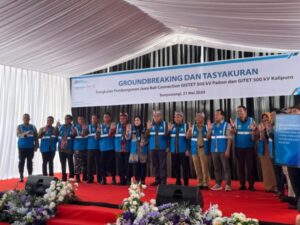 Acara Tasyakuran Ground Breaking GITET 500KV Kalipuro Dihadiri Kapolresta Banyuwangi