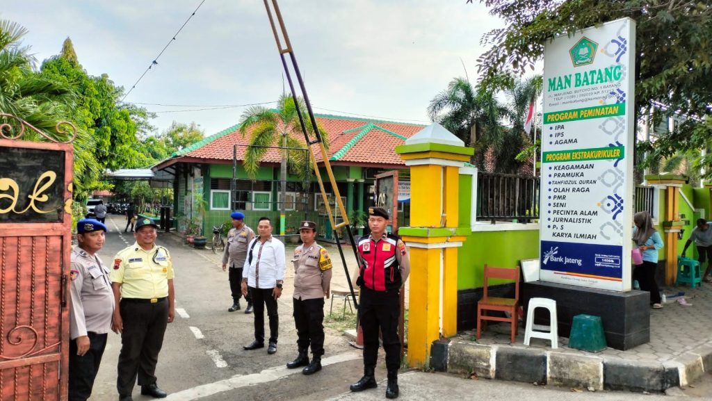 Amankan Pengumuman Kelulusan, Polres Batang Siapkan 100 Personel