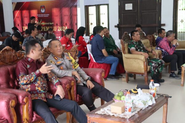 Amankan Rapat Pleno Penetapan Anggota Dprd, Polres Lamandau Terjunkan Personil