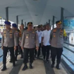 Amankan Wwf, Ratusan Personil Polri Disiagakan Di Pelabuhan Ketapang Banyuwangi