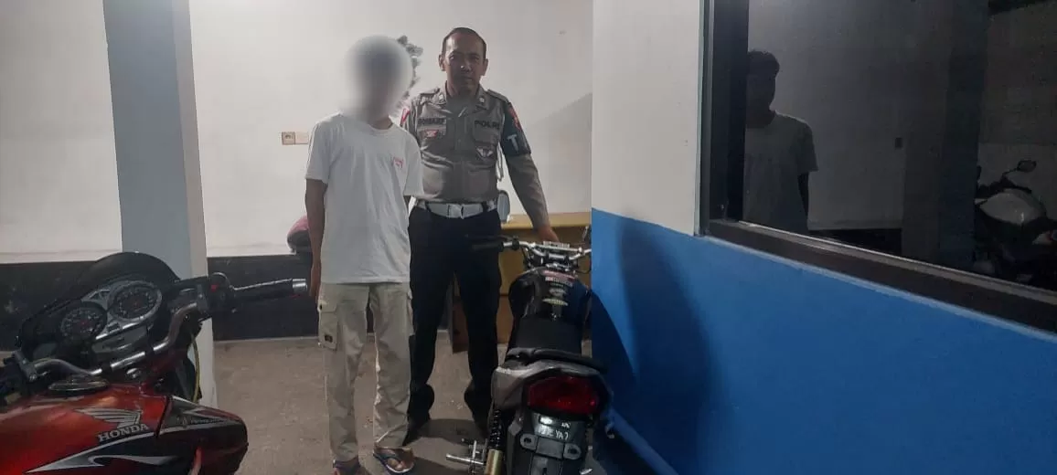 Anggota Polres Boyolali Alami Patah Kaki Akibat Tertabrak Pemotor Berknalpot