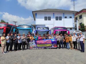 Lakukan Ramp Check Bus Pariwisata, Satlantas Polres Banjarnegara Tekan Lakalantas