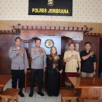 Bahas Edukasi Anti Gratifikasi, Polres Jembrana Audiensi Pengadilan Agama Negara