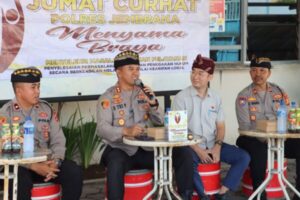 Bahas Kamtibmas, Kapolres Jembrana Gelar Jum’at Curhat di PT WINGS SURYA