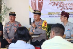 Bahas Keamanan dan Ketertiban, Kapolres Jembrana Gelar Jum’at Curhat di PT WINGS SURYA