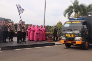 Kirim Bantuan Kemanusian, Polda Aceh Peduli Korban Banjir Lahar Dingin Sumbar