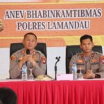 Berikan Pengarahan Khusus, Kapolres Lamandau Kumpulkan Seluruh Bhabinkamtimas