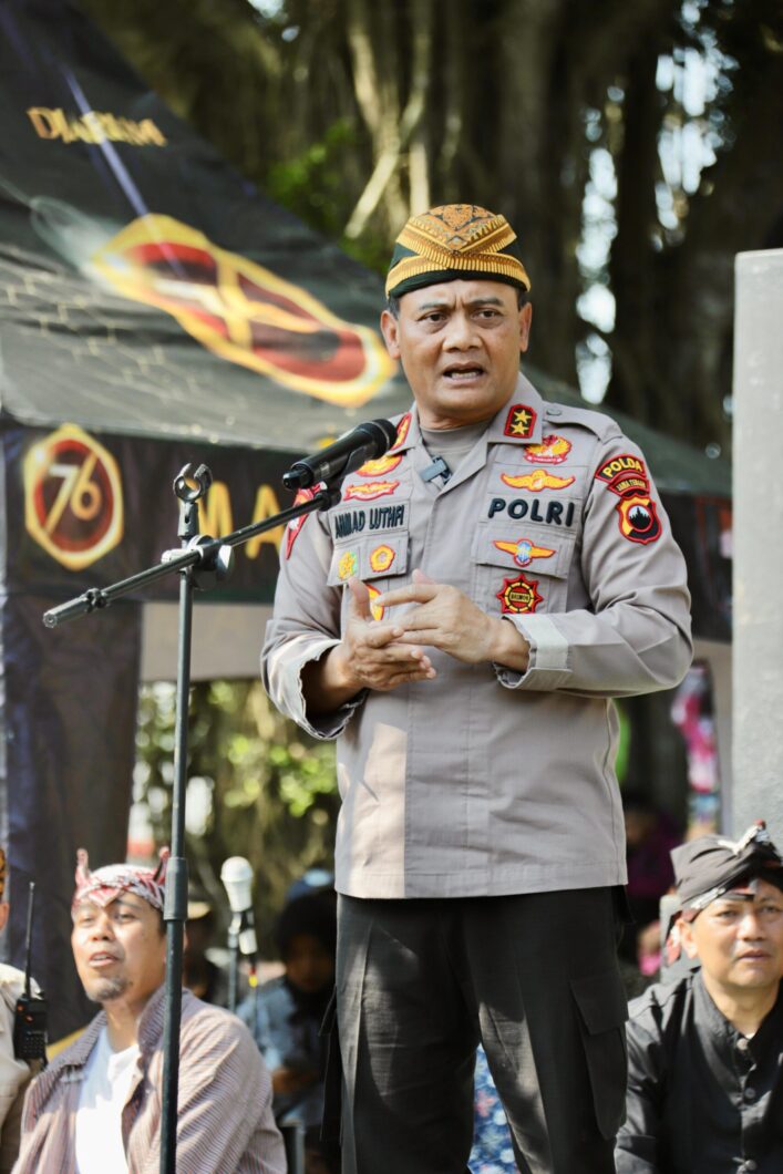 Bersama Pelaku Kebudayaan Di Temanggung, Kapolda Jateng Gelar Silaturahmi