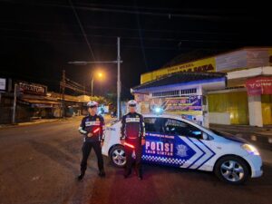 Pantau Kamtibmas, Polres Banjarnegara Intensif Patroli Malam Hari