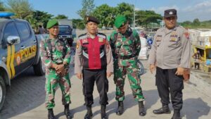 Jaga Kelancaan WWF ke 10 di Bali, Polsek Banyuwangi Patroli di Pelabuhan