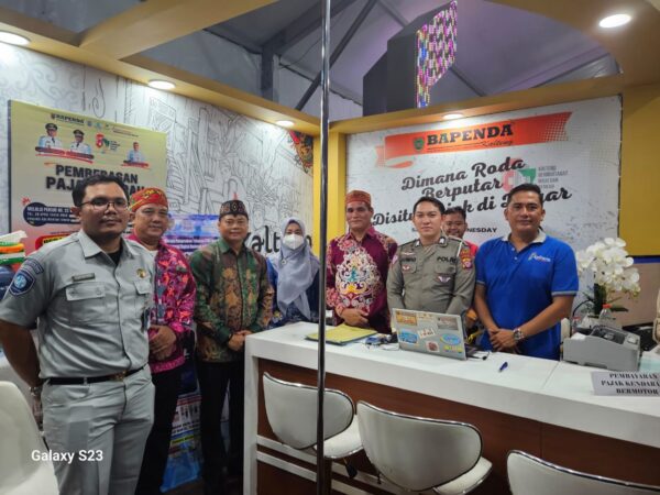 Ditlantas Polda Kalteng Buka Layanan Samsat Keliling Di Kalteng Expo