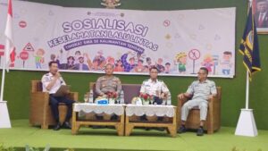 Ditlantas Polda Kalteng Sosialisasi Keselamatan Berlalu Lintas pada Pelajar SMA