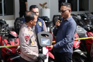 Polda Jawa Tengah Ringkus Sindikat Lintas Negara Penjual Sepeda Motor