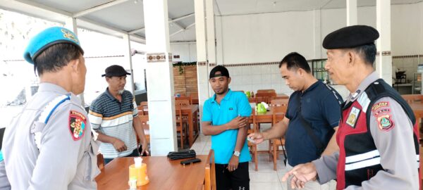 Dukung Wwf Di Nusa Dua, Polsek Pekutatan Gelar Kegiatan Yustisi