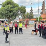 Gelar Apel Pengecekan Personil, Polres Jembrana Siap Amankan Ktt Wwf