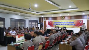 Gelar Rapat Anev Anggaran, Kapolres Rembang Harap Penyerapan Anggaran Maksimal