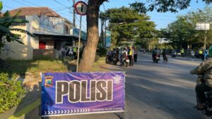 Gelar Razia, Satlantas Polres Rembang Amankan 10 Sepeda Motor Knalpot Brong