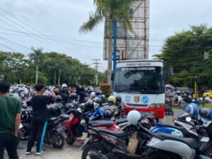 Hadir di CFD, Samling Ditlantas Polda Kalteng Wujudkan Pelayanan Prima