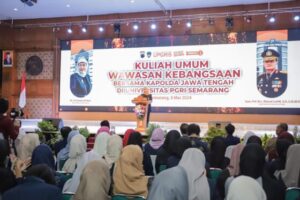 Ini Pesan Kapolda Saat Beri Kuliah Umum Wawasan Kebangsaan di UPGRIS