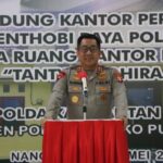 Irjen Pol Djoko Poerwanto Resmikan Gedung Kantor Polsek Menthobi Raya