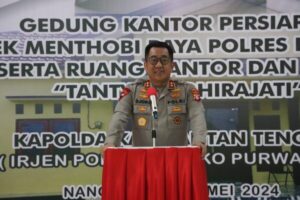 Kapolda Kalteng Resmikan Sejumlah Bangunan Saat Kunker di Polres Lamandau