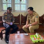 Jaga Kamtibmas, Kapolsek Rembang Kota Sambang Dialogis Dengan Kepala Desa