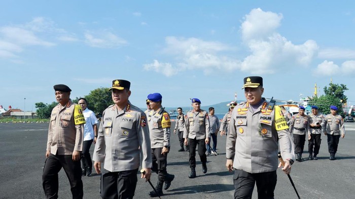 Jelang Event Wwf, Satpolairud Polresta Banyuwangi Intens Patroli Di Pelabuhan