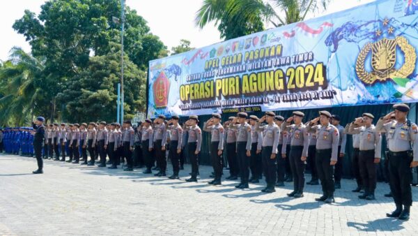 Jelang Wwf Di Bali, Kapolda Jatim Pimpin Gelar Pasukan Satgas